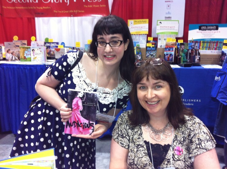 My sister thought this girl reminded her of Ella in AUDACIOUS in her vintage dress.